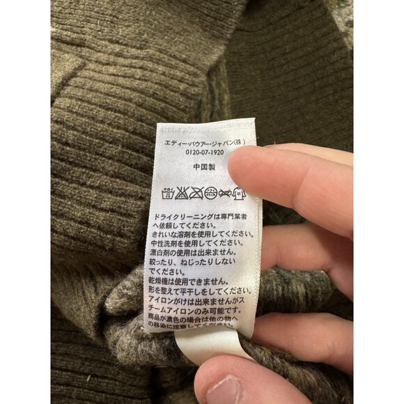 Eddie Bauer Women Size XXL Cardigan Sweater Button Front Wool Blend NWOT VTG - Picture 14 of 16